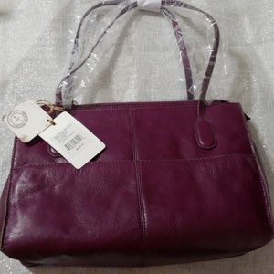 HOBO Friar Top Handle Bag Eggplant